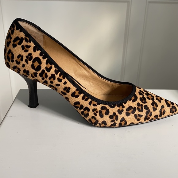 Preview International Shoes - Leopard print calfhair heels